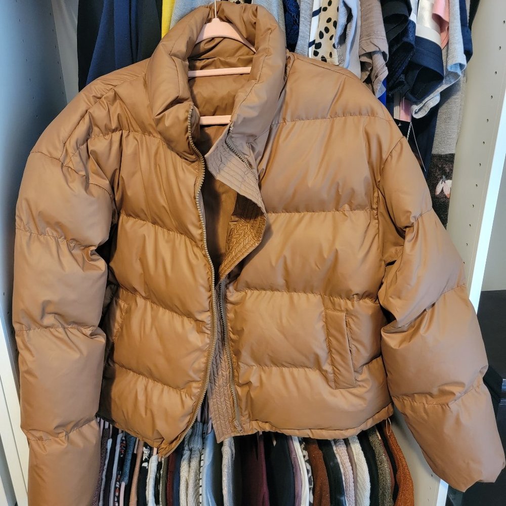 Tan Puff Jacket